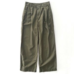 Gap High Rise Linen-Cotton Pleated Wide Leg Pants Size 6